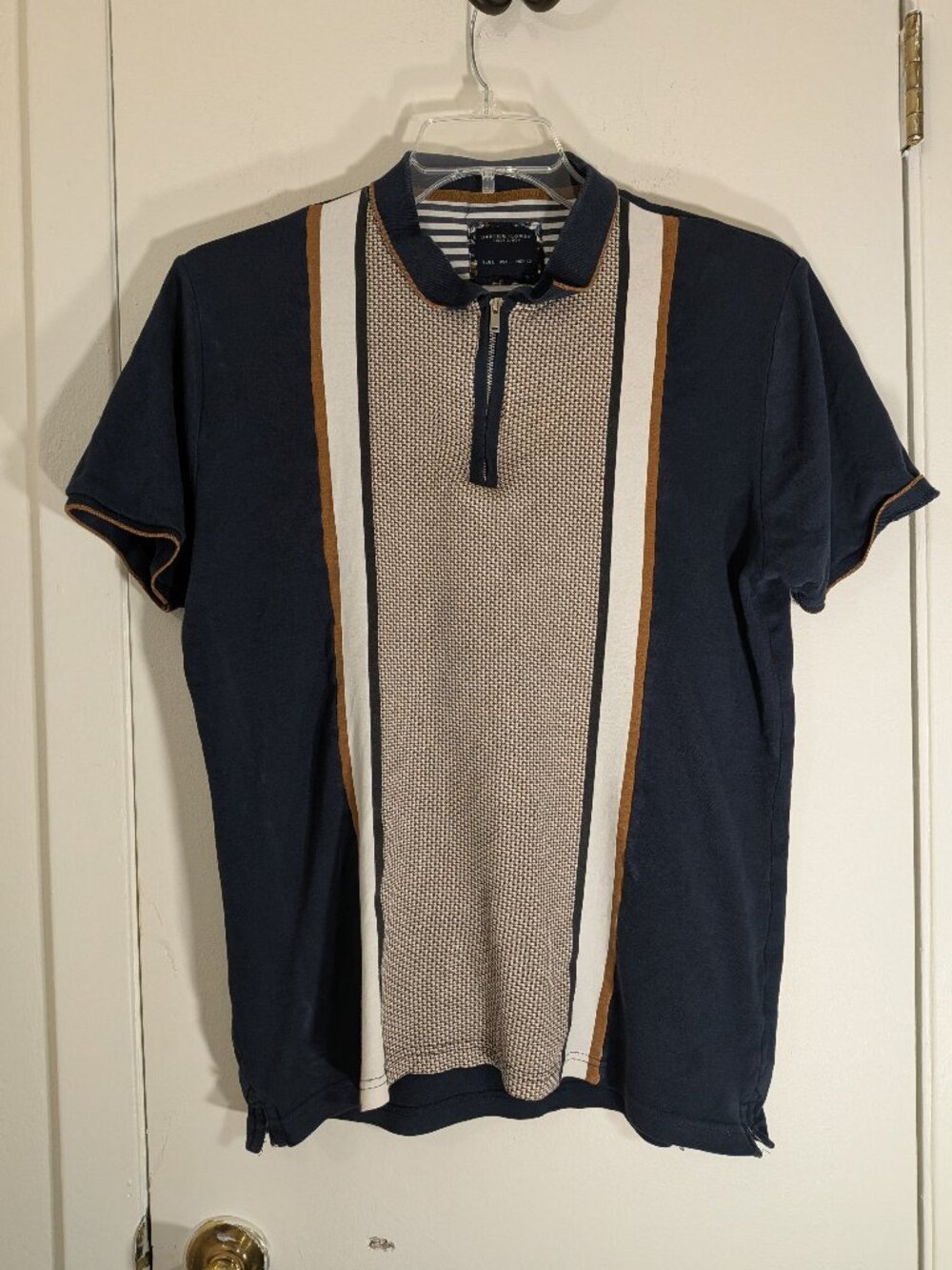 Retro 90's Polo Quarter-zip